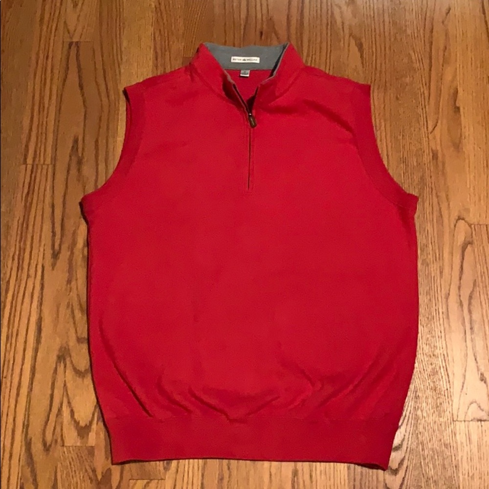 Peter Millar quarter zip vest